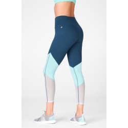 Zone High-Waisted 7/8 Blue Nova/Blue Bell/Grey Stone