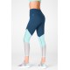 Zone High-Waisted 7/8 Blue Nova/Blue Bell/Grey Stone