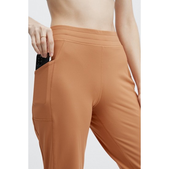 ThermaFlex High-Waisted Pocket Yoga Jogger Sequoia