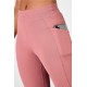 ThermaFlex High-Waisted Pocket Yoga Jogger Cherry Mocha