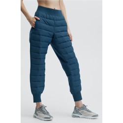 Aspen Puffer Yoga Jogger Blue Nova