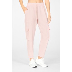 Nyla Cargo Yoga Pant Pink Frost