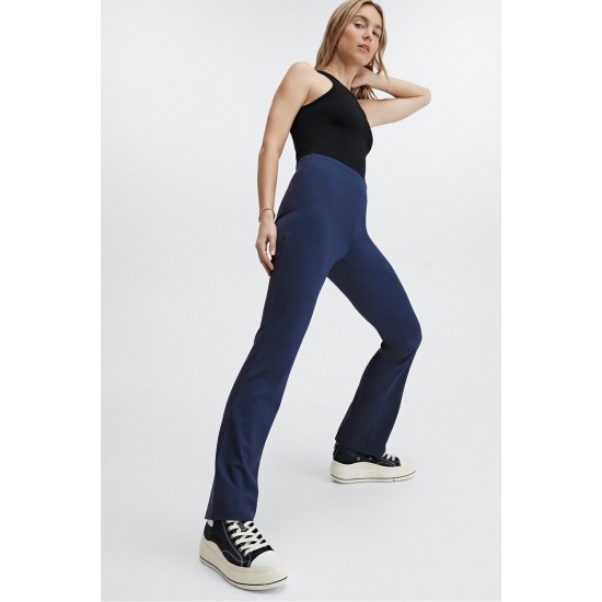 Fabletics 24/7 Kick Flare Pant Womens blue Size