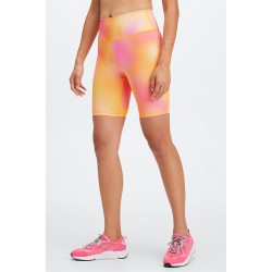 Define PowerHold High-Waisted 9" Yoga Short Orange Pop Blur