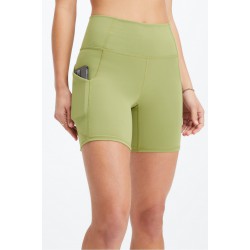 Oasis PureLuxe High-Waisted 6" Yoga Short Forest Moss