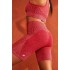 Ombre Seamless Ultra High-Waisted 6" Dark Sweet Cherry/Soft Shell